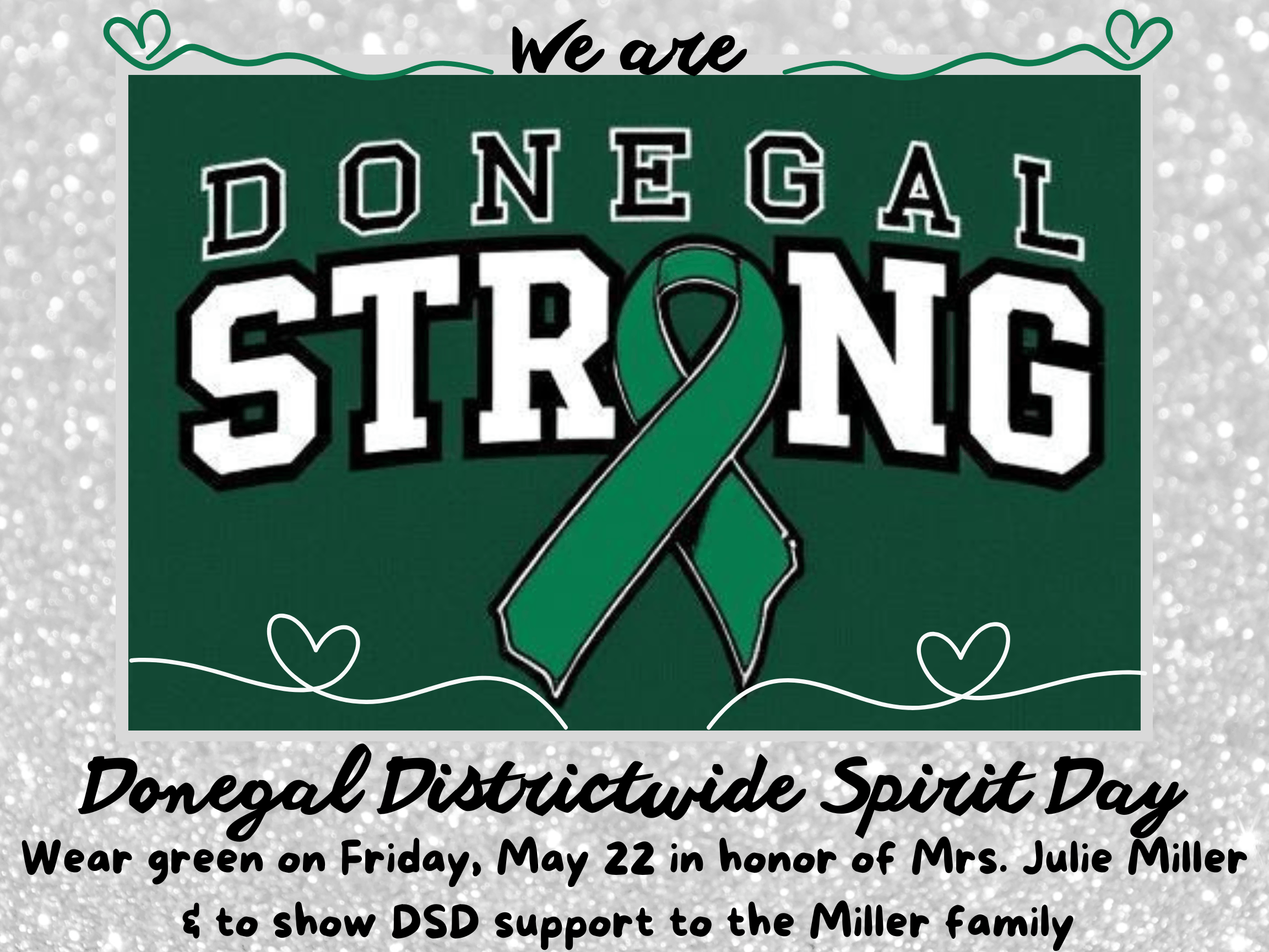 Friday (5/22/26) is a Donegal Districtwide Spirit Day